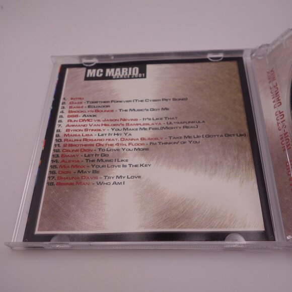 Vintage Sony Music Direct MC MARIO DANCE 2001 TVK 24048 CD 0 74642 40482 3 - Picture 9 of 13